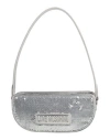 Love Moschino Woman Handbag Silver Size - Pet (polyethylene Terephthalate)