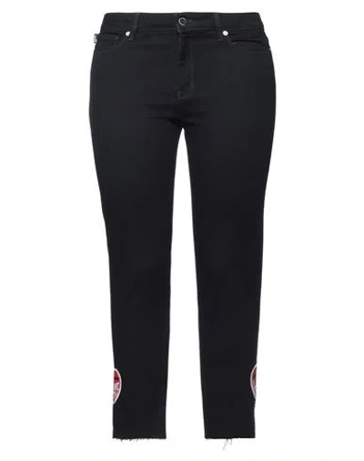Love Moschino Woman Jeans Blue Size 29 Cotton, Polyester, Elastane
