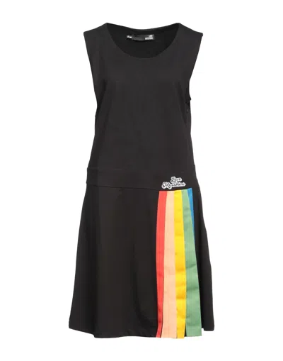 Love Moschino Midi Dresses In Black