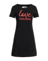 Love Moschino Woman Mini Dress Black Size 10 Cotton