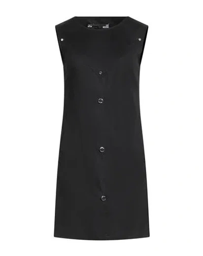 Love Moschino Woman Mini Dress Black Size 6 Cotton, Elastane