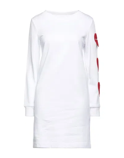 Love Moschino Short Dresses In White