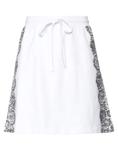 Love Moschino Mini Skirts In White