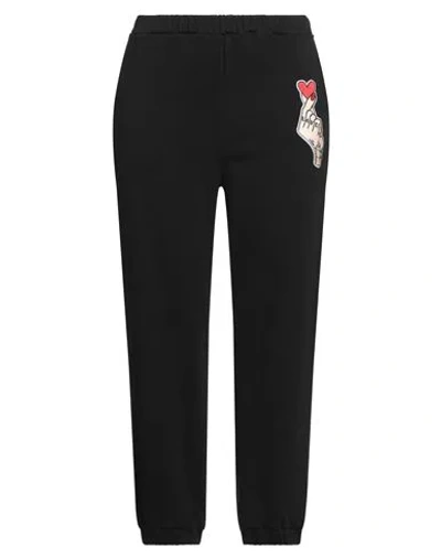 Love Moschino Woman Pants Black Size 4 Cotton