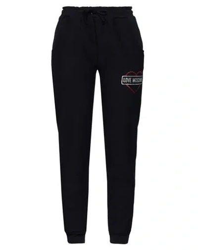 Love Moschino Woman Pants Midnight Blue Size 8 Cotton, Elastane