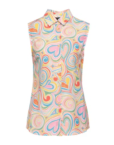 Love Moschino Shirts In Pink