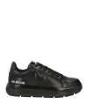 Love Moschino Woman Sneakers Black Size 8 Calfskin