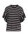 Love Moschino Woman Sweater Black Size 8 Cotton In Black