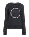 Love Moschino Sweatshirts In Black