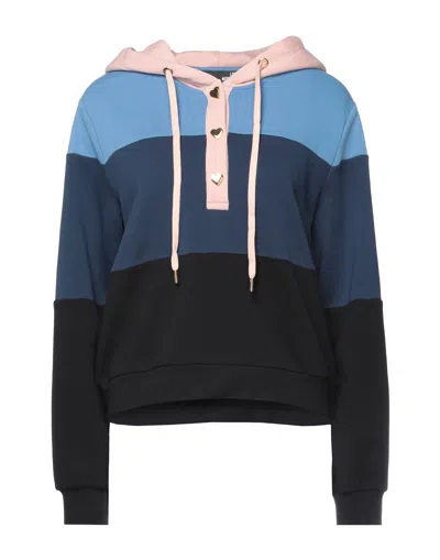 Love Moschino Sweatshirts In Dark Blue