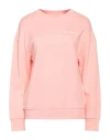 Love Moschino Woman Sweatshirt Pink Size 6 Cotton, Elastane