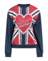 Love Moschino Woman Sweatshirt Red Size 10 Cotton, Elastane In Red