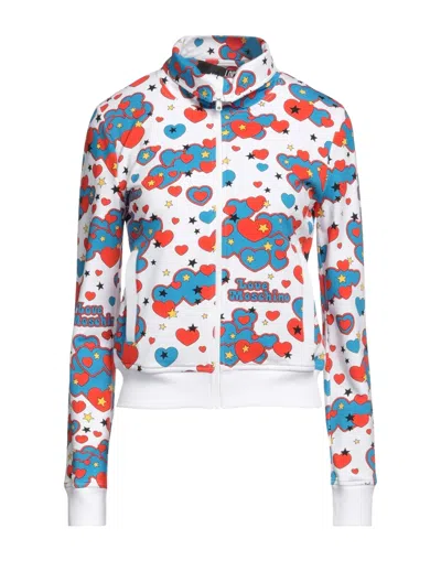 Love Moschino Sweatshirts In White