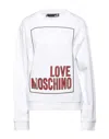 Love Moschino Sweatshirts In White