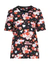 Love Moschino T-shirts In Black