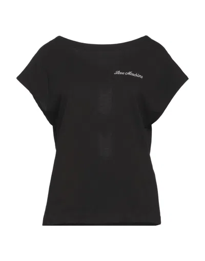 Love Moschino T-shirts In Black