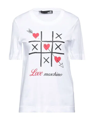 Love Moschino T-shirts In White