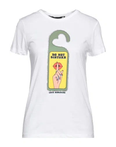 Love Moschino T-shirts In White