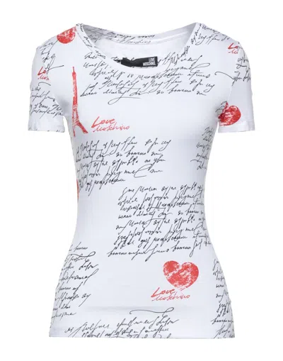 Love Moschino T-shirts In White