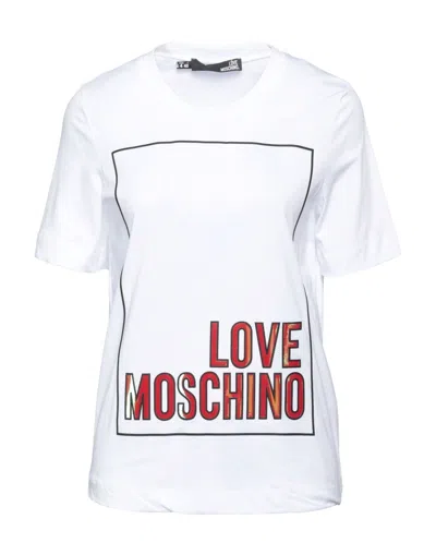 Love Moschino T-shirts In White