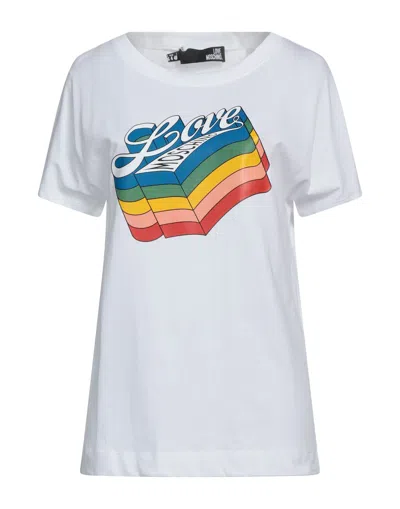 Love Moschino T-shirts In White