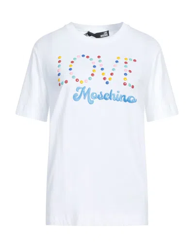 Love Moschino T-shirts In White