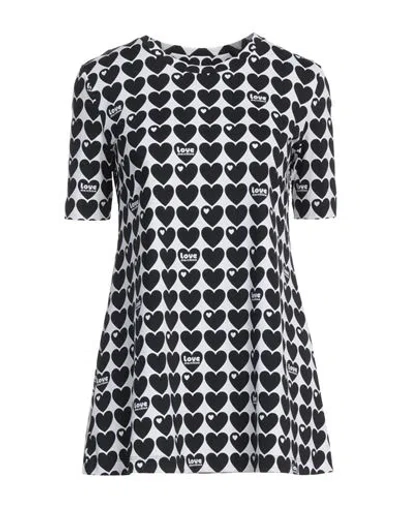 Love Moschino Woman T-shirt White Size 2 Polyamide, Elastane