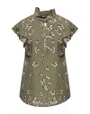 Love Moschino Blouses In Green
