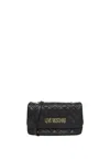 Love Moschino Women's Bag  Jc4097pp0ila0 Black/gold In Black