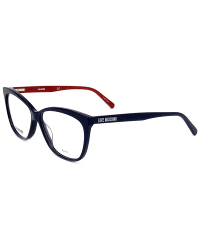 Love Moschino Women's Mol506 56mm Optical Frames In Black
