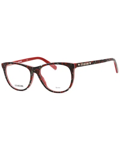 Love Moschino Women's Mol524  53mm Optical Frames In Brown