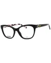 Love Moschino Women's Mol598 53mm Optical Frames In Black