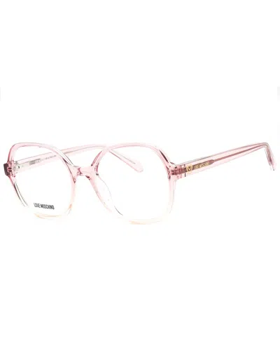 Love Moschino Women's Mol616 54mm Optical Frames In Pink