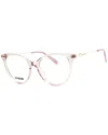 Love Moschino Women's Mol618/tn 51mm Optical Frames In Purple