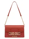Love Moschino Shoulder Bag In Brown
