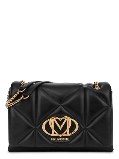 LOVE MOSCHINO WOMEN'S SHOULDER CHAIN BAG