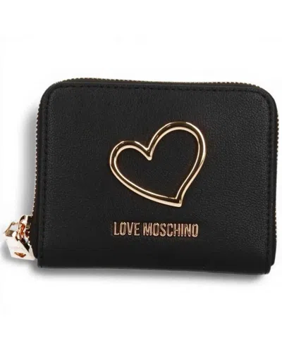 Love Moschino Women's Wallet Black In Synthetic