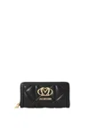 Love Moschino Women's Wallet  Jc5644pp1nlc0 Black In Black