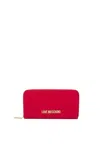 Love Moschino Women's Wallet  Jc5700pp1nld0 Red In Red