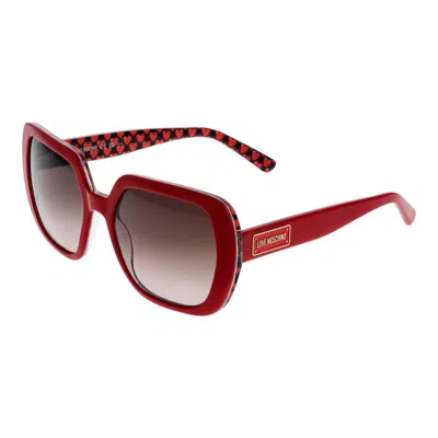 Love Moschino Women Women's Sunglasses In Red