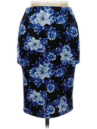 Pre-owned Love Nation Formal Skirt In Blue