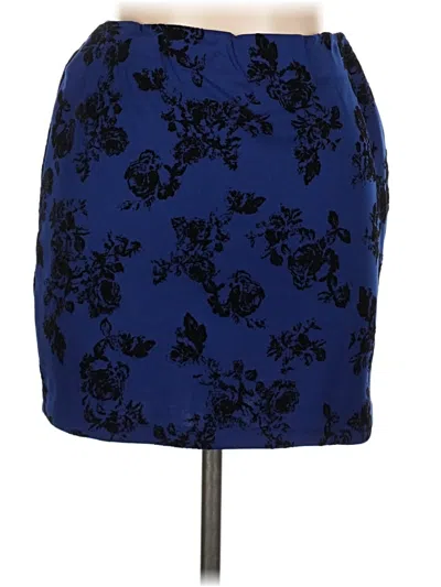 Pre-owned Love Nation Formal Skirt In Blue