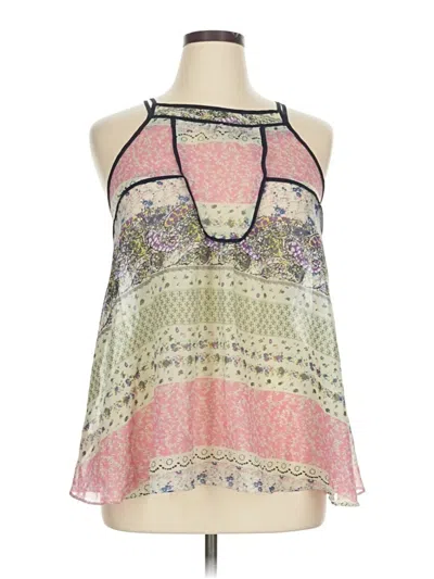 Pre-owned Love Notes Sleeveless Blouse In Pink