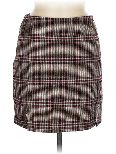 Pre-owned Love On A Hanger Casual Skirt In Brown