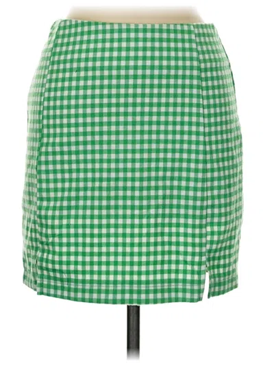 Pre-owned Love On A Hanger Casual Skirt In Green