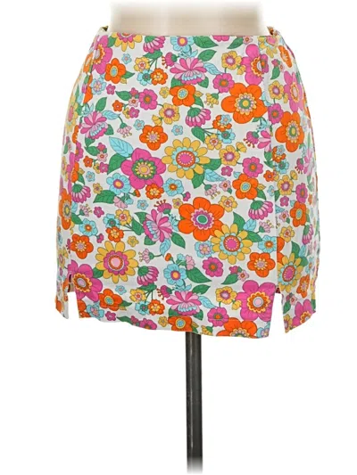 Pre-owned Love On A Hanger Casual Skirt In Orange