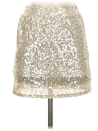 Pre-owned Love On A Hanger Formal Skirt In Silver