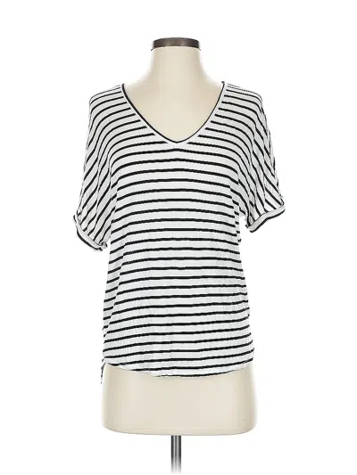 Pre-owned Love On A Hanger Short Sleeve T-shirt In White