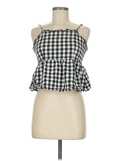 Pre-owned Love On A Hanger Sleeveless Blouse In Black