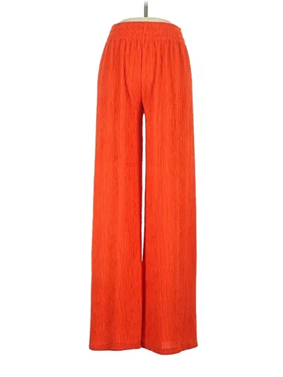 Pre-owned Love Poem Casual Pants In Orange